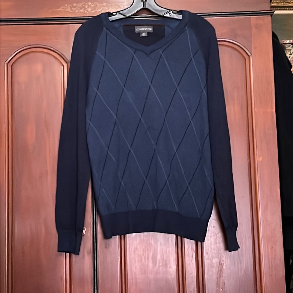 Covington BNWT Vintage Argyle V Neck Sweaters Size Small
